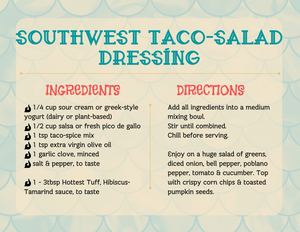 RECIPE: SW TACO SALAD DRESSING
